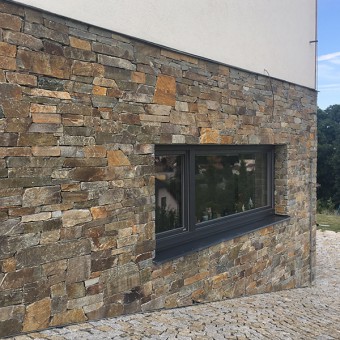 Fassade Naturstein - Montego Gray